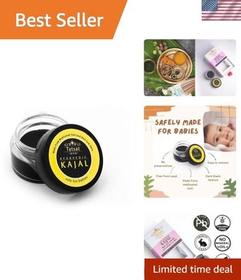 BABY Kajal,Natural,herbal and ayurvedic With Medicated Soot And Desi Cow Ghee...