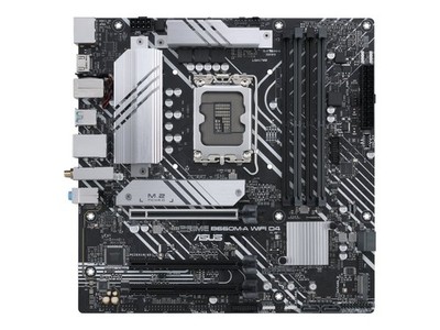 ASUS 1700 PRIME B660M-A WIFI D4 M-ATX Micro/Mini/Flex-ATX