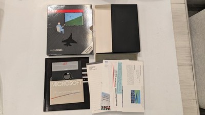 Jet Sublogic IBM PC Floppy Disk 5.25 MS-DOS