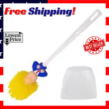 Trump Toilet Brush Novelty Creative FunToy Toilet Brush Holder Bathroom Tool Set