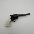 Vintage Minute 3” Toy Colt Revolver Toy Gun - White Bull Handle
