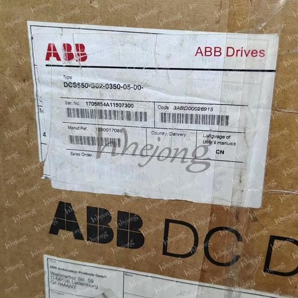 1PCS New ABB DC Speed Regulator DCS550-S02-0350-05-00-00