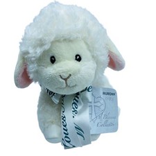 NWT Aurora World Easter Baby Lamb Plush Stuffed Animal Blessings Collection 8"