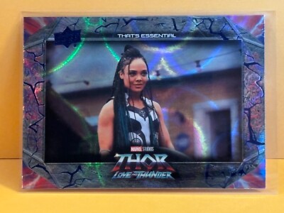 2023 UD Marvel THOR LOVE AND THUNDER / THUNDER SILVER #35 Nice