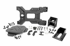 Rough Country Hd Hinged Spare Tire Carrier Kit For 07-18 Jeep Jk Wrangler