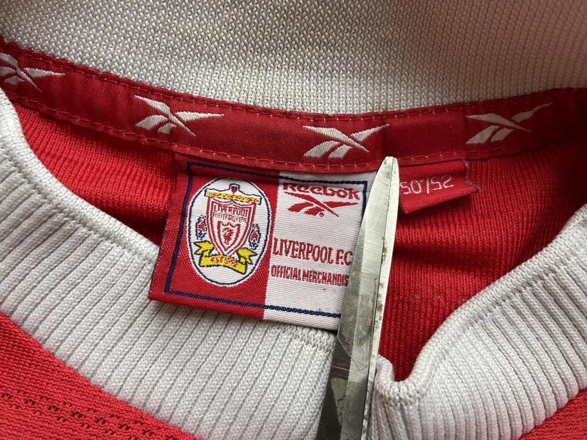 LIVERPOOL 1998 1999 HOME FOOTBALL SHIRT SOCCER JERSEY REEBOK