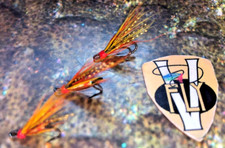 3 V Fly  Ultimate Low Water Gold Willie Gunn Size 14 Double Salmon Flies