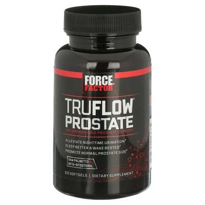 Force Factor TruFlow Prostate Health Support Supplement Men - Beta Sitosterol
