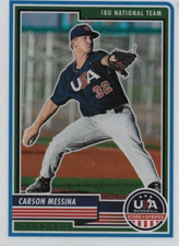 2023 Panini USA Baseball Stars & Stripes #10 Carson Messina
