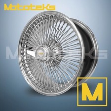 17x8 Luxor Wire Wheels 100 Straight Fwd Chrome Rims Adpater Knock Off Hammer 17x8 Luxor Wire Wheels 100 Straight Fwd Chrome Rims Adpater Knock Off Hammer