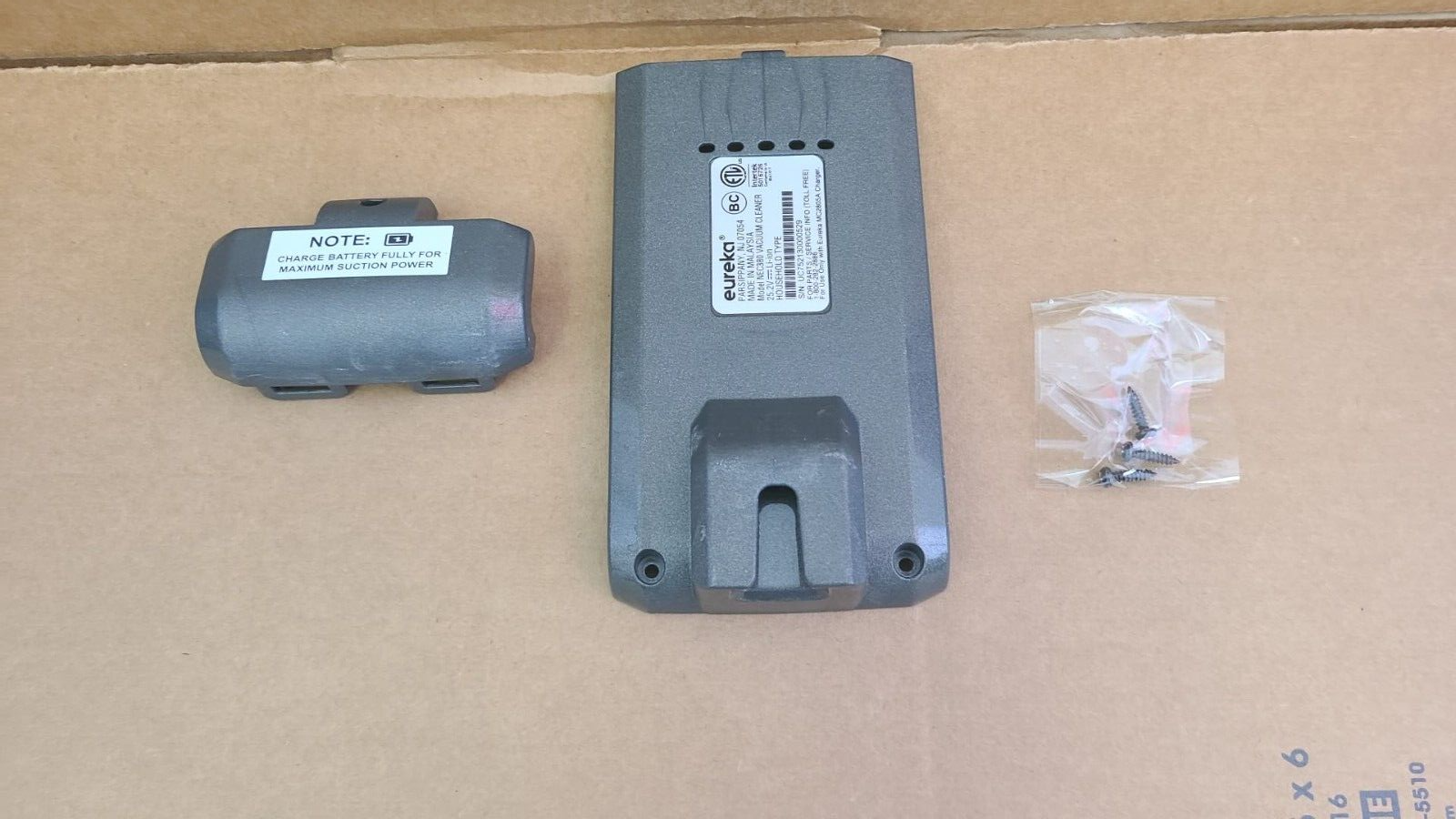 GENUINE BATTERY COVER Eureka Stylus Lightweight Cordless Vacuum Cleaner