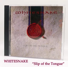 WHITESNAKE "Slip of the Tongue"  HEAVY METAL CD IN ORIGINAL CASE w/ INSERT-MINT!