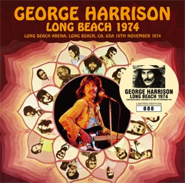 GEORGE HARRISON - LONG BEACH 1974(2CD) Shipping Free NEW