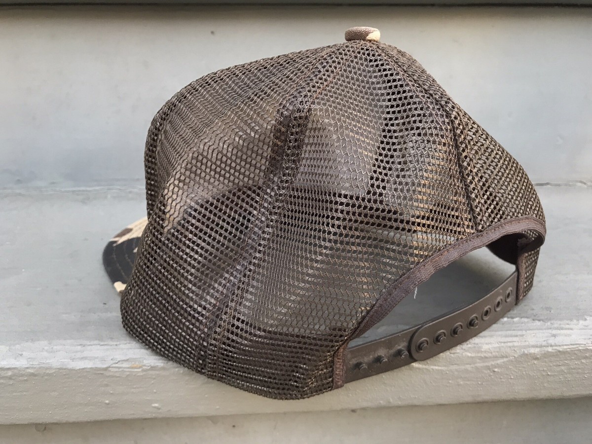Red Wings Irish Setter Trucker Hat Vintage Deadstock Camo