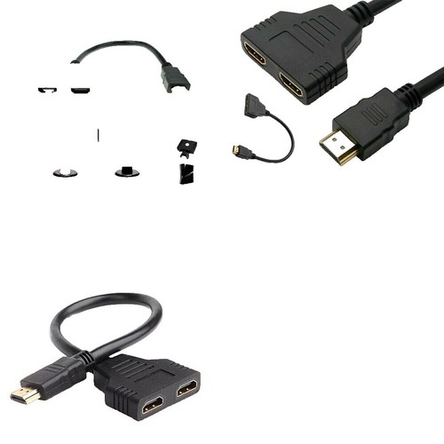 SIIG 1x2 8K60Hz HDMI Splitter with VRR/ALLM 40G EDID management CE