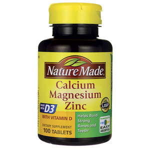 Nature Made Mineral Supplements Calcium Magnesium Zinc ...