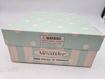 2003 Madame Alexander #35625 Stroke Of Midnight Cinderella 8'' Doll W/ ORG Box