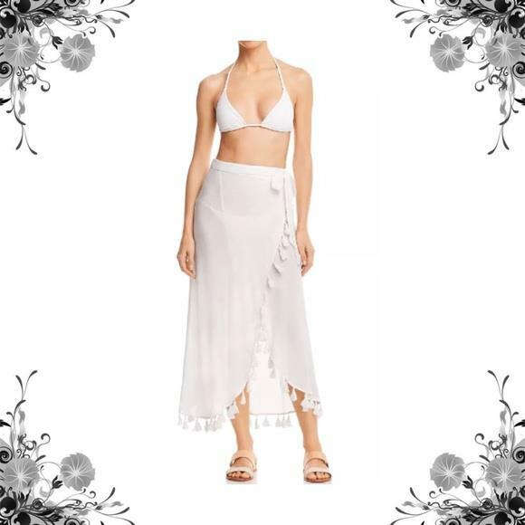 red carter swim cover up