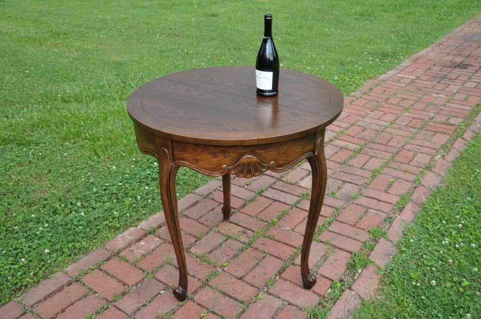 Mesa abatible Baker French Demilune Furniture Foto 3 de 4