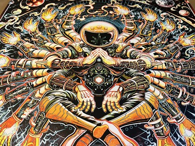 311 VERY RARE 311 DAY LAS VEGAS CONCERT POSTER AP AUTOGRAPH #8/100