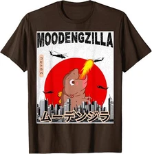 Moo Deng Pygmy Hippopotamus Funny Moodengzilla Unisex T-Shirt