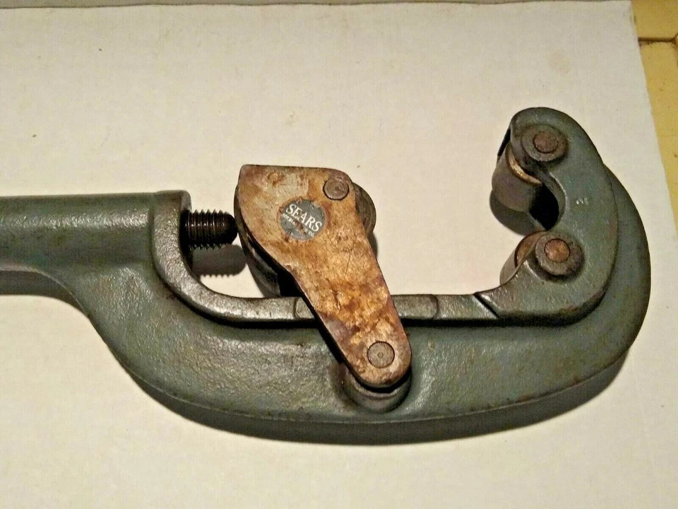 Sears & Roebuck No. 2 Large Pipe Cutter 2 in Plumbing tool USA - Image 2 of 4