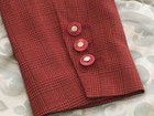 Authentic LOUIS FERAUD Gorgeous Women's Two Piece Glen Check Skirt Suit Size 12 — photo 7