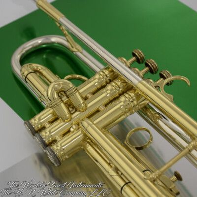 Rare Vintage HN White King Super 20 Symphony Silversonic Trumpet