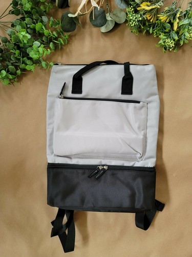 Black Shoulder Bag Travel Gym Tote 