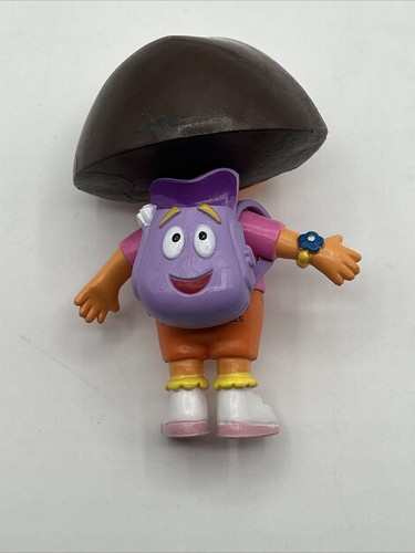 Dora The Explorer PVC Figure 2.5" Toy Viacom 2009 WITH Glitter Sticker LOT - Picture 10 of 20