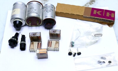 Klein+Hummel Ersatzteile, Relais, Kondensatoren, Schalter, Frako, Schrack I537