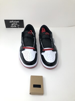 Nike Air Jordan 1 One Low OG Black Toe Size 8 NEW CZ0790-106 DS | eBay