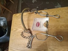 Steel nose combination gag bit 5 1/2 in twisted sweet iron mouth