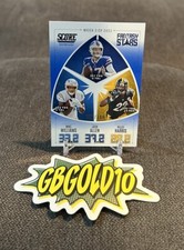 2022 Score Fantasy Stars Showcase /100 Josh Allen Mike Williams Najee Harris