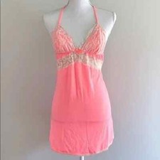 Victoria  s Secret Soft Lace Slip Dress Nightgown Small
