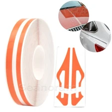 3mm & 5mm 32ft Orange Car Body Pin Stripe PinStriping Decal Vinyl Tape Sticker