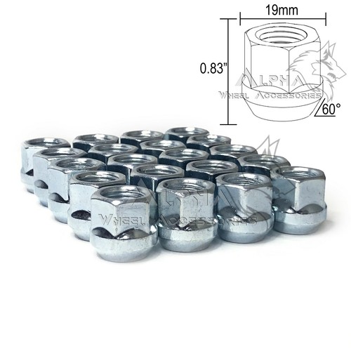 20 Open End Acorn Lug Nuts 12x1 5 For Chevy Corvette Camaro S10 20-open-end-acorn-lug-nuts-12x1-5-for-chevy-corvette-camaro-s10