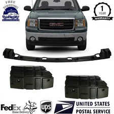 Front Bumper Upper Cover Support Bracket LH & RH For 2007-2013 GMC Sierra 1500