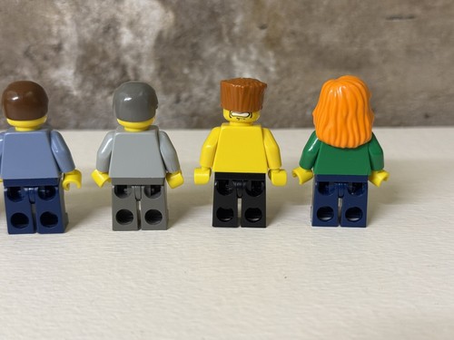LEGO SPIDER-MAN 4851 The Origins (6) Minifigure Set Green Goblin Gold Eyes RARE - Picture 6 of 6