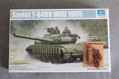 Trumpeter 05522 - T-64BV Mod. 1985 1/35 + Bewegliche Ketten