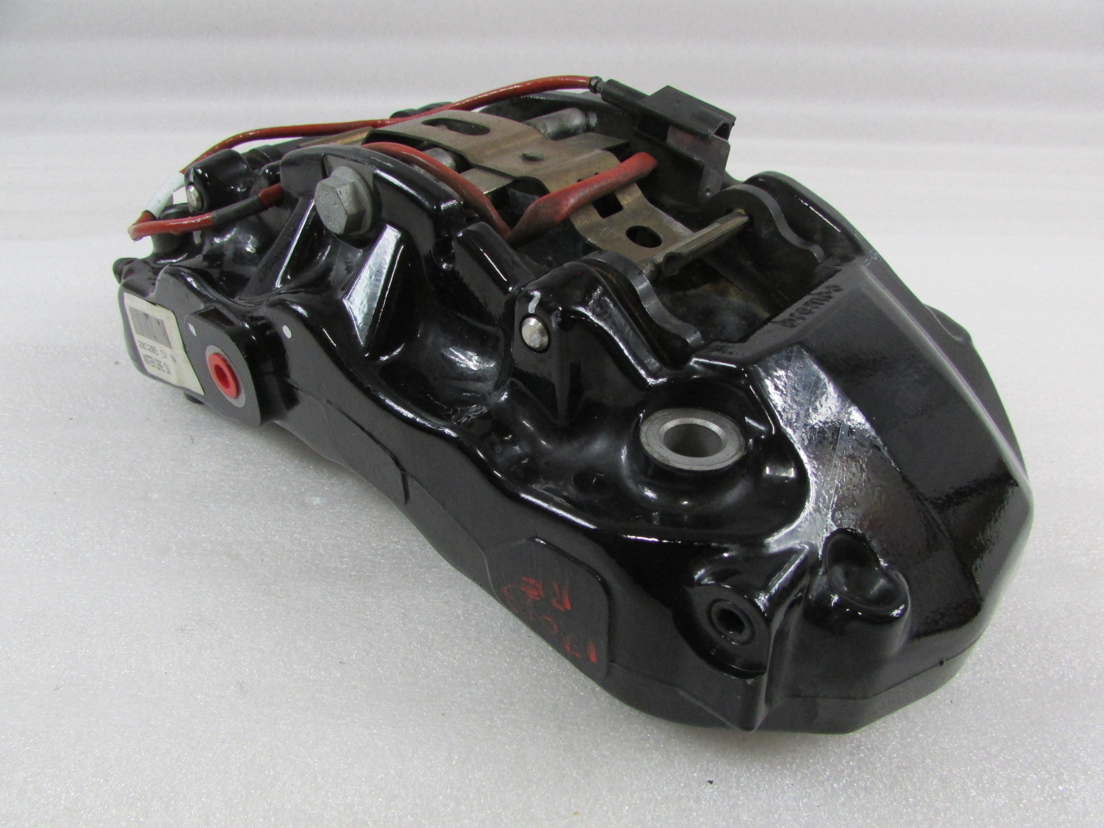 Ferrari California Turbo, RH Front Brake Caliper, CCM, Black, Used, P/N 297303