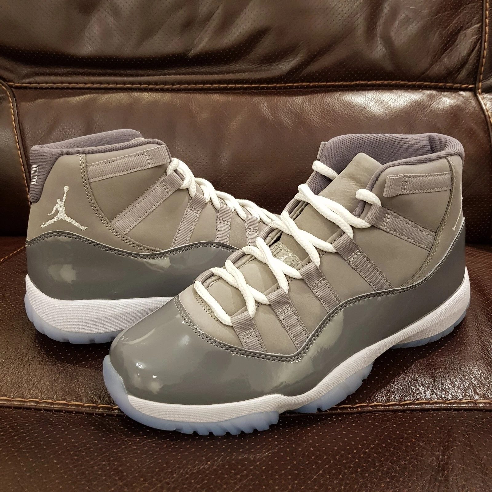 Air Jordan Jordan 11 (grigio freddo) (UK7) (grigio bianco)