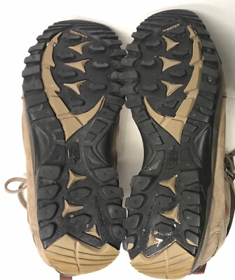 The North Face Hiking Boots Icepick Men 11.5 Tan Waterproof Suede Made In Italy THE NORTH FACE MENS SUEDE ICEPICK WINTER GRIP WATERPROOF MID  main image 3