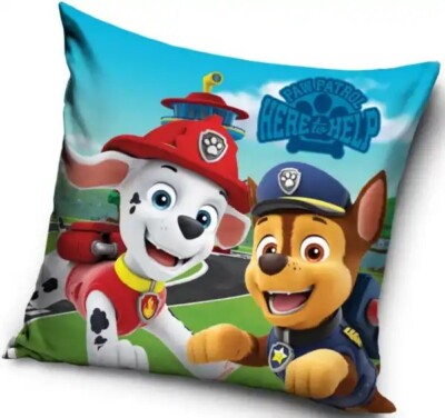  PAW PATROL KISSENBEZUG DEKOKISSENBEZUG KOPFKISSENBEZUG DEKORATION GR 40X40 CM 