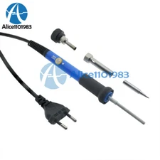 220V 60W Adjustable Temperature Welding Heat Pencil Soldering Iron Tool EU Plug