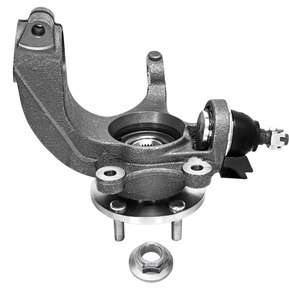 Cojinetes de cubo de rueda de nudillos de dirección delantera para Ford Transit Connect 2010-2013 Foto 3 de 4