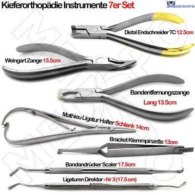 KFO Pliers Wire Bending Pliers Mathieu Holder Slim Clamp Tweezers Ligature Director