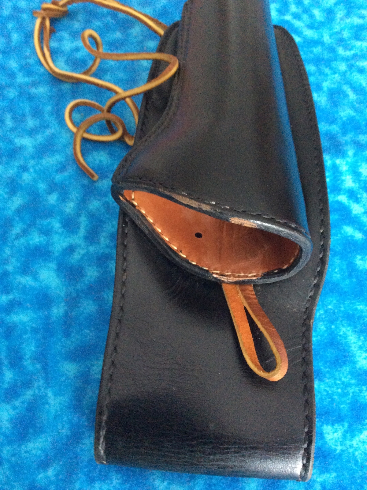 Hunter Buscader # 12 LH Holster For 5-1/2” Bbl Ruger-H&R Revolver NOS #678