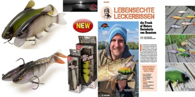 Quantum Freak of Nature SwimBait Tench Spinn und Schleppköder für Großhechte!