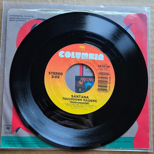 SANTANA Say It Again CLASSIC ROCK 45 7" Vinyl Record - Picture 4 of 4